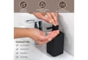 bremermann Badaccessoire-Set SAVONA 3tlg. Schwarz Soft-Touch Bild 4