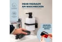 bremermann Seifenspender SAVONA Weiß Wandhalterung Softtouch Bild 4