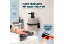 bremermann Seifenspender SAVONA Softtouch inkl. Wandhalter Grau Bild 4