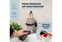 bremermann Badaccessoire-Set SAVONA Softtouch Wandhalterung 2-tlg. Eckig Bild 4