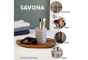 bremermann Badaccessoire-Set SAVONA Softtouch Wandhalterung 2-tlg. Eckig Bild 5