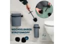 bremermann WC-Reinigungsbürste SAVONA Softtouch inkl. Wandhalterung grau/schwarz Bild 4