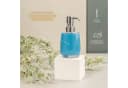 bremermann Seifenspender Bad-Serie SAVONA Blau Transparent Bild 3