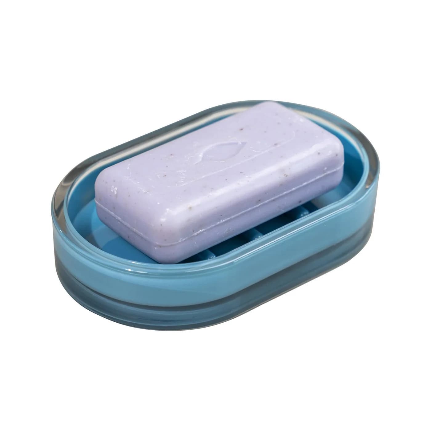 bremermann Seifenschale Bad-Serie SAVONA Transparent/Blau - Bild 2