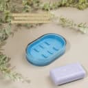 bremermann Seifenschale Bad-Serie SAVONA Transparent/Blau Bild 3