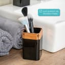 bremermann Badaccessoire-Set 3-tlg. Schwarz/Roségold Kunststoff Bild 5