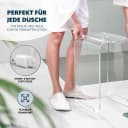 bremermann Duschhocker aus Acryl transparent mit Griffmulde Bild 3