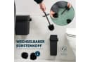 bremermann Badaccessoire-Set SAVONA Softtouch inkl. Wandhalterung, 2-tlg. Schwarz Bild 4