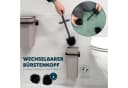 bremermann Badaccessoire-Set 2tlg. SAVONA Schwarz/Taupe mit Wandhalterung Bild 4