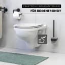 bremermann WC-Reinigungsbürste PIAZZA BLACK Edelstahl & Glas Schwarz Bild 3