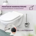 bremermann WC-Reinigungsbürste Bad-Serie PIAZZA Edelstahl Glas silber Bild 3