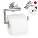 bremermann Toilettenpapierhalter PIAZZA Edelstahl matt inkl. Klebeset Bild 2