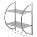 bremermann Handtuchhalter Badezimmerregal 2in1 Grau Modern Bild 2