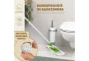 bremermann WC-Reinigungsbürste SAVONA mit Wandhalterung Weiß/Chrom Bild 3