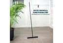 bremermann Wasserabzieher Edelstahl mit Wandhalter Silikonlippe Bild 1