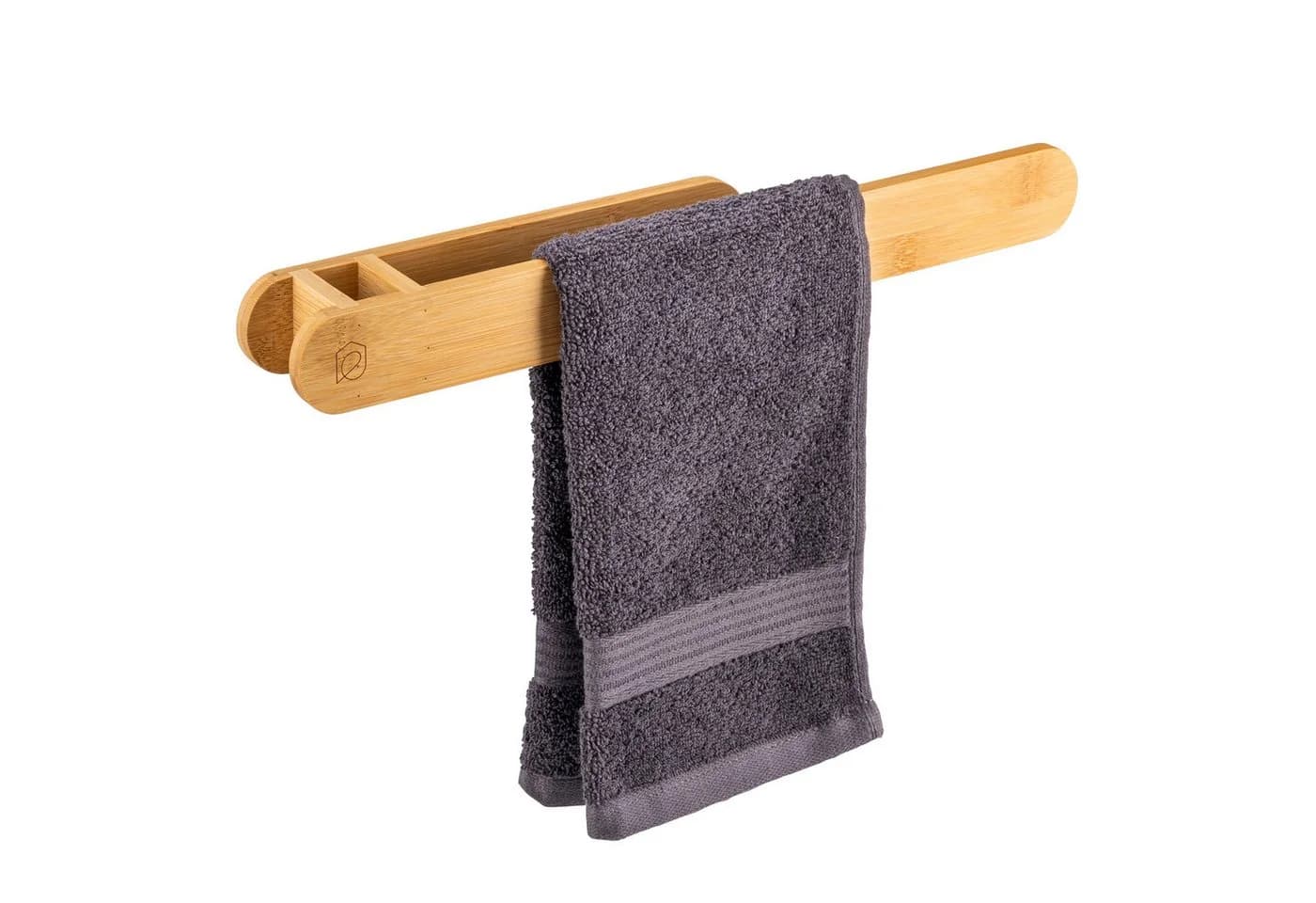 eluno Bambus Handtuchhalter Selbstklebend - Bild 2