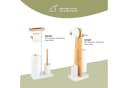 eluno Ersatzbürsten-Set 2x für Stand-WC-Bürste 4in1 Weiß Bild 1
