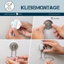 bremermann Handtuchring Badserie Moon-Loc Handtuchring Silber Bild 4