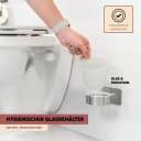 bremermann WC-Reinigungsbürste PIAZZA TAPE Edelstahl matt silber Bild 5