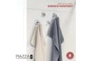 bremermann Handtuchhaken 4er Set PIAZZA TAPE Edelstahl Selbstklebend Bild 1