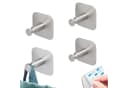 bremermann Handtuchhaken 4er Set PIAZZA TAPE Edelstahl Selbstklebend Bild 2
