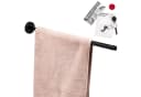 bremermann Teleskop-Handtuchhalter PIAZZA BLACK Edelstahl Matt Schwarz Bild 2