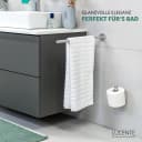 bremermann Teleskop-Handtuchhalter LUCENTE Edelstahl Silber Bild 1