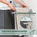 bremermann Teleskop-Handtuchhalter LUCENTE Edelstahl Silber Bild 3