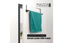 bremermann Handtuchstange PIAZZA BLACK Edelstahl matt Bild 1