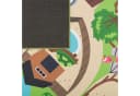 TT Home Kinderzimmer-Teppich Beige Großstadt-Motiv Polyamid Bild 3