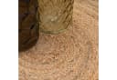 TT Home Jute Teppich Rund Unifarben Natur Kurzflor Bild 4