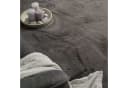 TT Home Teppich Rechteckig Hochflor Wohnzimmer Langflor Soft Kaninchenfell Imitat Anthrazit Bild 1