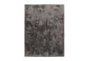 TT Home Teppich Rechteckig Hochflor Wohnzimmer Langflor Soft Kaninchenfell Imitat Anthrazit Bild 3