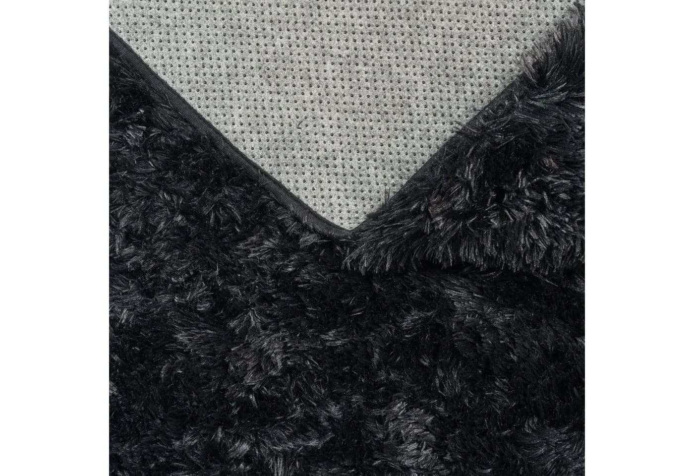 TT Home Teppich Rechteckig Hochflor Langflor Weich Soft Modernes Einfarbiges D - Bild 3