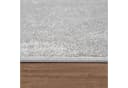 TT Home Teppich Rechteckig Silber Kurzflor Unifarben Modern Bild 3