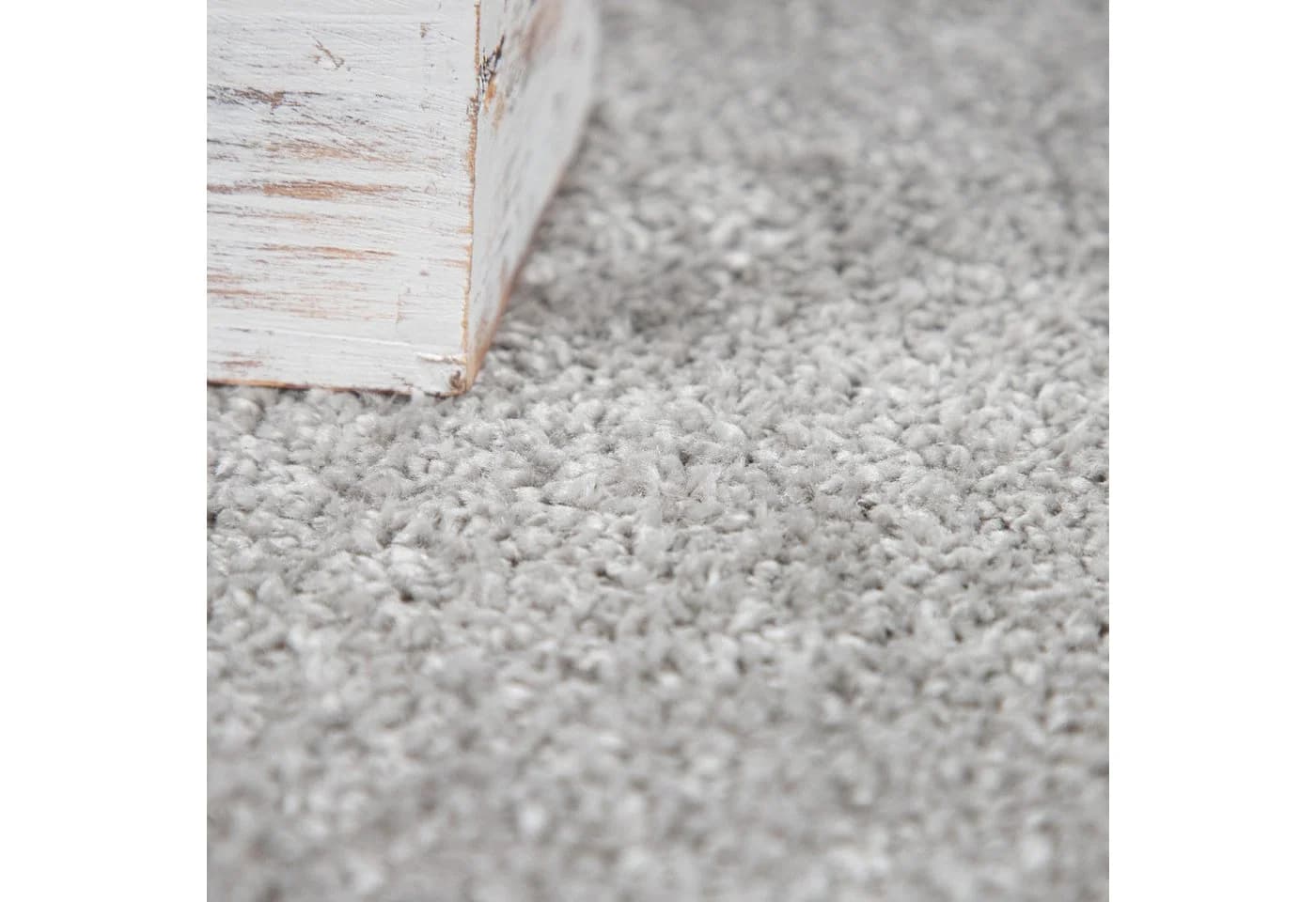 TT Home Teppich Rechteckig Silber Kurzflor Unifarben Modern - Bild 5