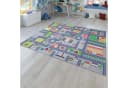 TT Home Kinderzimmer-Teppich Grau Polyamid Kurzflor Bild 2
