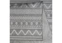 TT Home Teppich Grau Flachgewebe Geometrisch In- & Outdoor Bild 5