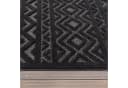 TT Home Teppich Rund Anthrazit 3D Boho In- & Outdoor Bild 4