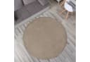 TT Home Teppich Rund 24 mm Krabbelmatte Babyzimmer Spielmatte Kinder Unifarben Rutschfest Bild 2