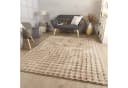 TT Home Wohnzimmer Teppich Rauten Design Soft 3D Bild 2