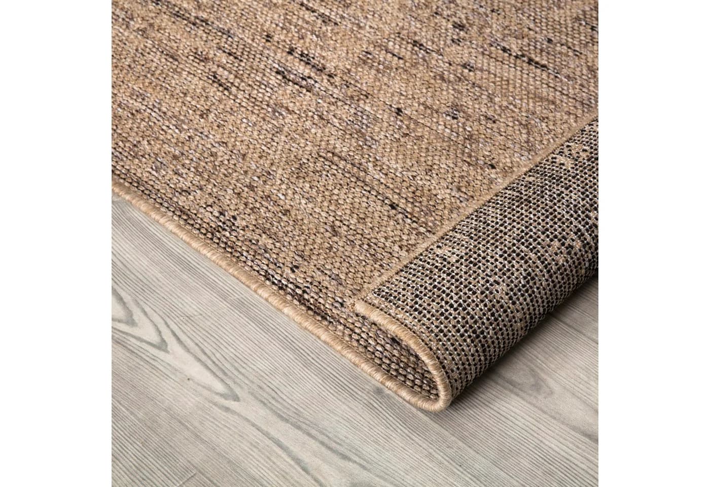 TT Home Teppich Diele Flur Küche Außenbereich Rechteckig 4 mm Waschbarer In-& Outdoorteppich Wetterfest Terrasse Uni Moderner Boho A - Bild 5