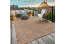 TT Home Teppich Rechteckig Beige Polypropylen Outdoor Bild 3