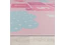 TT Home Kinderzimmer-Teppich Rosa Kurzflor Großstadt-Motiv Bild 1