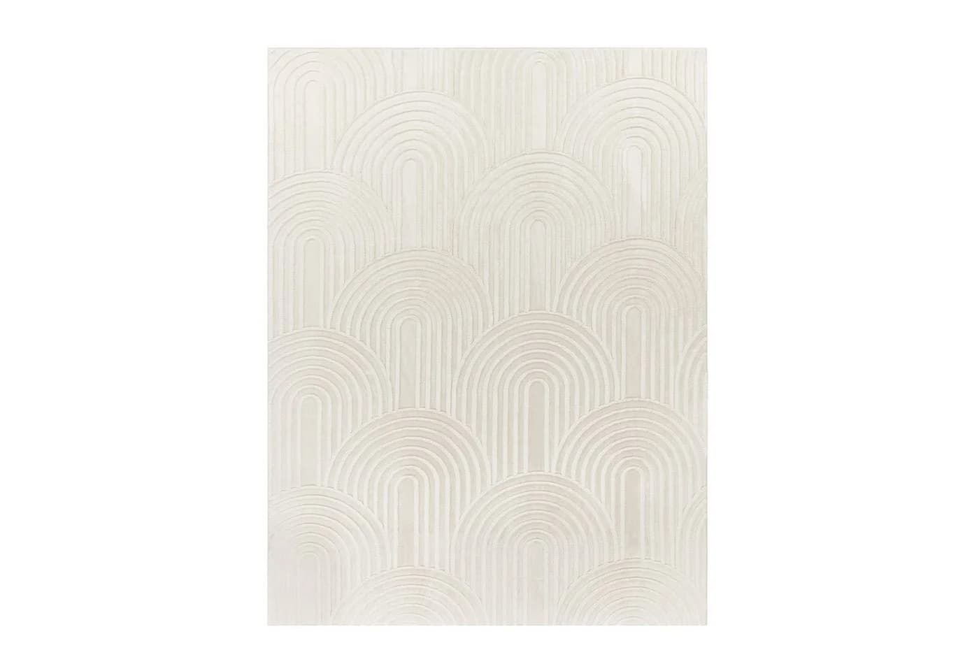 TT Home Teppich 10-515-4_80X150_Creme_Rechteckig, Kurzflor, Geometrische Optik - Bild 3