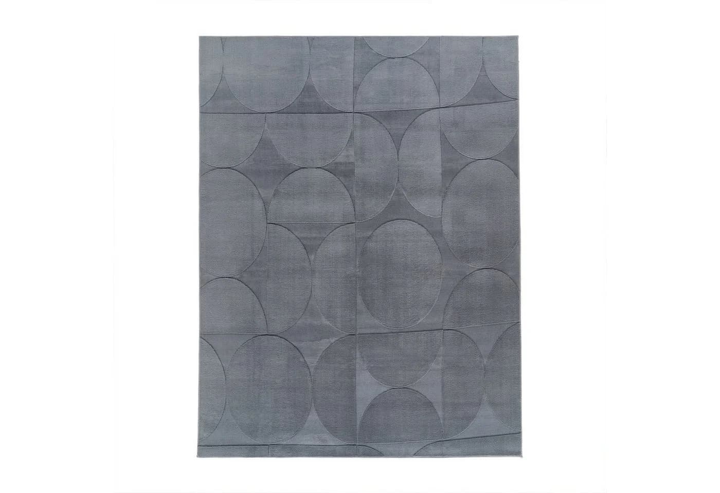 TT Home Teppich Kurzflor Grau Geometrisch Skandi - Bild 4