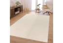 TT Home Teppich Hochflor Beige Polyester Uni Bild 2