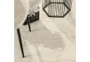 TT Home Teppich Hochflor Beige Polyester Uni Bild 3