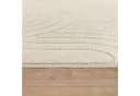 TT Home Teppich Rund Hochflor Beige Uni Polyester Bild 4