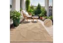 TT Home Teppich Geometrisch Beige Polypropylen Bild 3